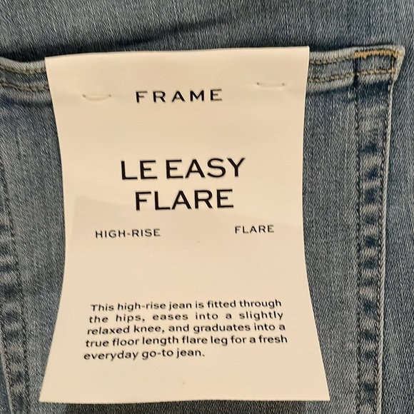 Frame Denim Women's Light Blue Flare Jeans - Picture 6 of 6